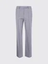 Semicouture Sienna Pleated Trousers In Gray