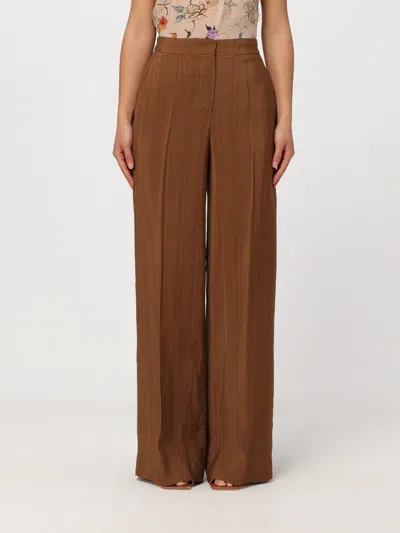 Semicouture Pants  Woman Color Tobacco
