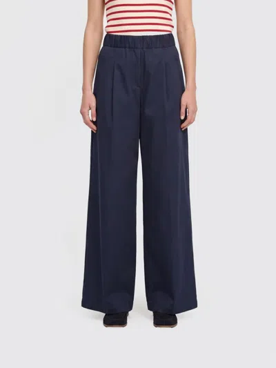 Semicouture Pants Woman Color Blue