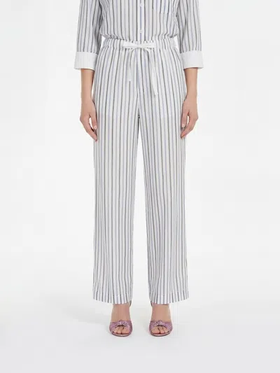 Semicouture Pants  Woman Color Blue