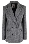 Semicouture Semi Couture Pascal Jacket In Gray