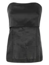 Semicouture Structured Strapless Fit Top
