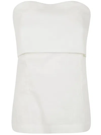 Semicouture Pepita Top Clothing In White