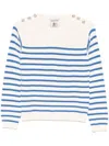Semicouture Perla Sweater In A01l3 Bianco