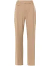 Semicouture Cropped Trousers In 中性色