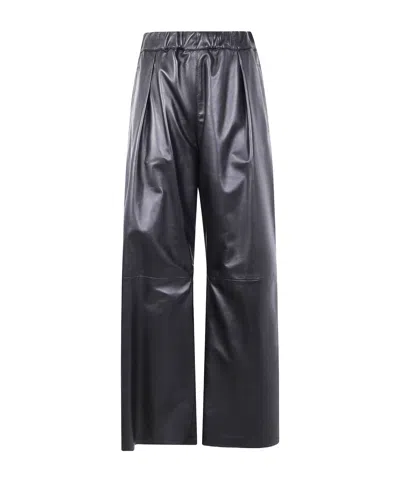 SEMICOUTURE PLEATED DETAIL TRACK PANTS