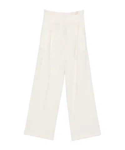 SEMICOUTURE PLEATED DETAIL TRACK PANTS