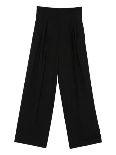 SEMICOUTURE PLEATED TROUSERS