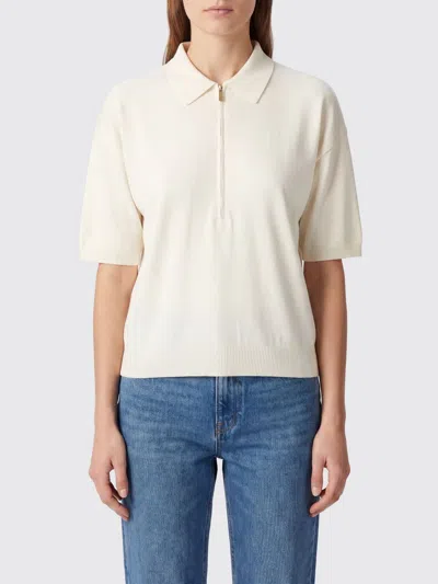 Semicouture Polo Shirt Woman In Neutral