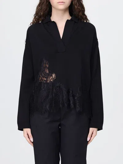 Semicouture Polo Shirt  Woman Color Black