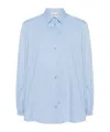 Semicouture Shirt With Chest Pocket And Long Sleeves In Blue