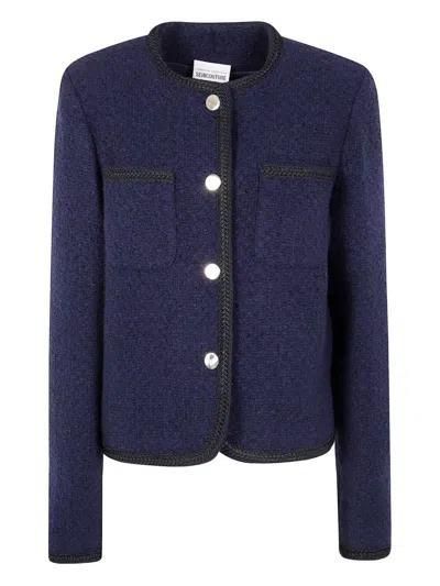 Semicouture Ricarda Jacket In Blue