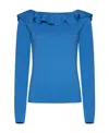 Semicouture Sweater In Blue