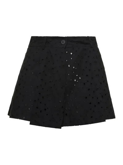 Semicouture San Gallo Shorts In Black