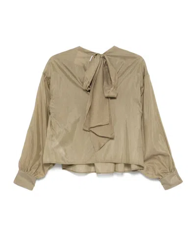 Semicouture Saturnina Cotton Silk Blouse