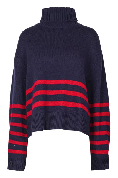 SEMICOUTURE SEMI COUTURE - SHIRT - 460052 - BLUE/RED