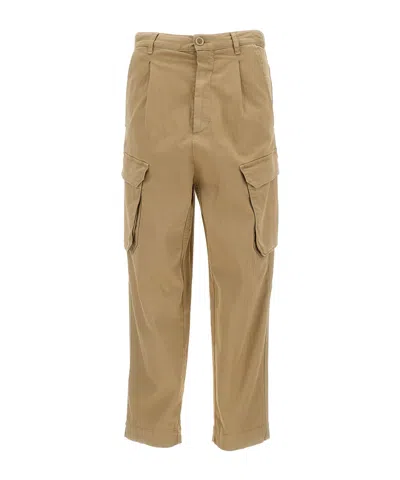 SEMICOUTURE SEMI COUTURE CARGO PANTS WITH POCKETS