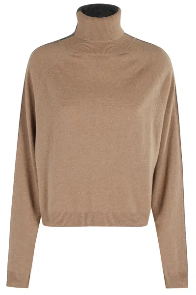 Semicouture Semi Couture Emeraude Sweater In Neutral