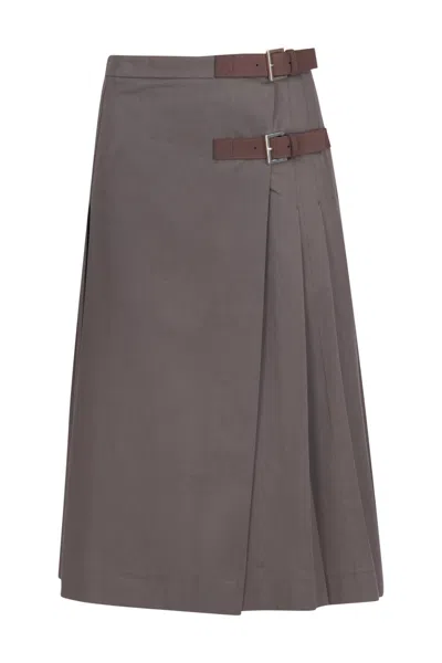 Semicouture Semi Couture - Gonna - 470954 - Militare In Brown