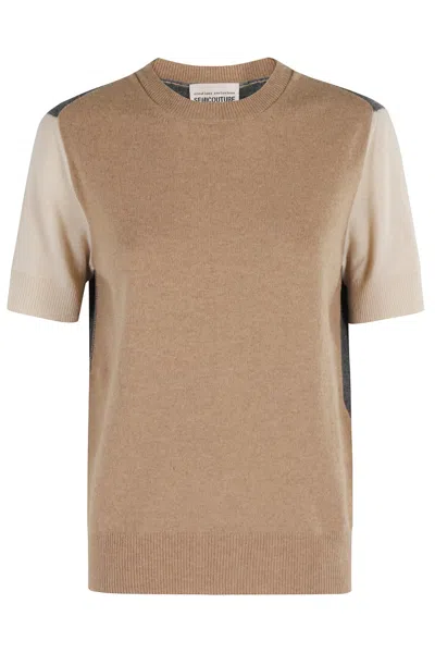 Semicouture Semi Couture Holly Sweater In Brown
