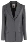 Semicouture Semi Couture Isabella Jacket In Gray