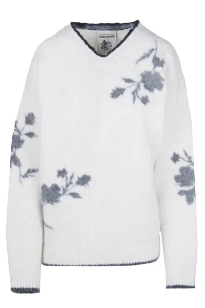 Semicouture Semi Couture - Maglia - 480867 - Burro In White