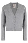 Semicouture Semi Couture Semi Couture Clarinda Pattern Cardigan In Gray