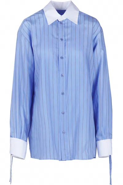 Semicouture Semi Couture - Shirt - 480883 - White / Blue