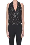 Semicouture Sequined Tulle Body