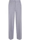 Semicouture "sienna" Trousers Clothing In Gray