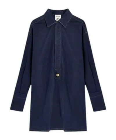 Semicouture Shirt In Blue