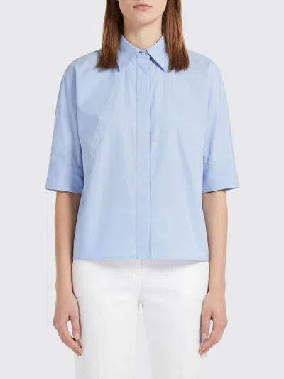 Semicouture Shirt Woman  In Blue