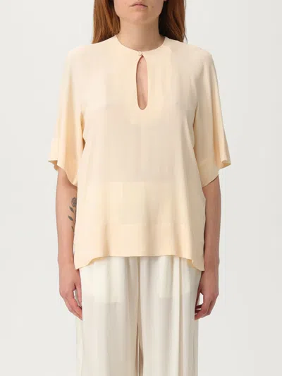 Semicouture Shirt  Woman Color Cream In Yellow