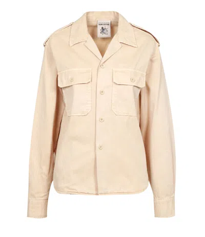 Semicouture Shirts Safari In Neutral