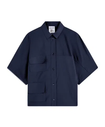 Semicouture Short-sleeved Shirt In Black