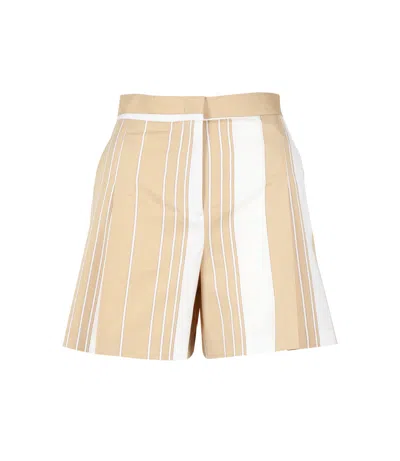 Semicouture Shorts In Neutral