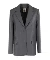 Semicouture Semi Couture Isabella Jacket In Gray