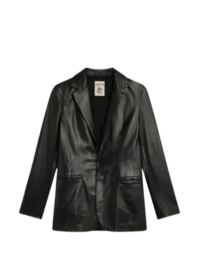 Semicouture Single-breasted Jacket In Black