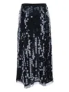 Semicouture Skirts Blacks And Greys In Black