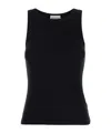 Semicouture Sleeveless Vest In Black