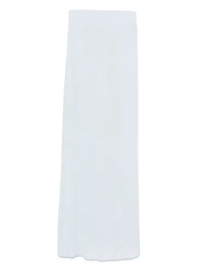 Semicouture Sophie Maxi Dress In Blue