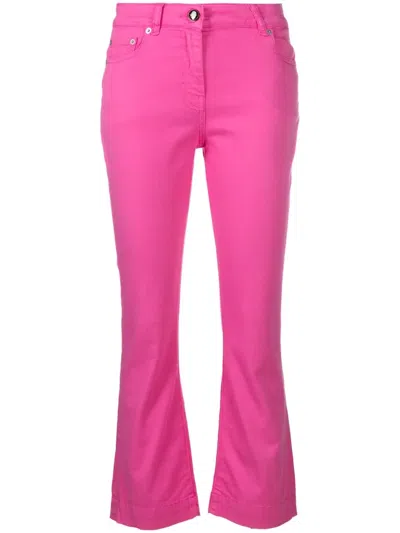 Semicouture Straight-leg Fitted Trousers In Rosa