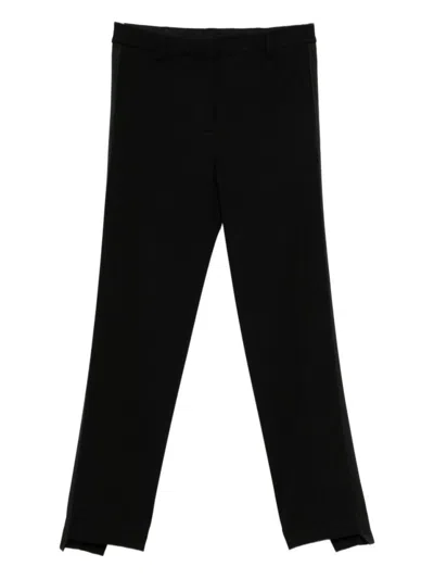 SEMICOUTURE STRAIGHT-LEG PANTS WITH CLEAN WAISTBAND