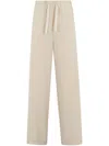 Semicouture Semi Couture Alix Wide-leg Trousers In Neutrals