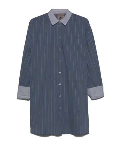 SEMICOUTURE STRIPED MINI DRESS