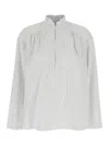 Semicouture Striped Shirt In White