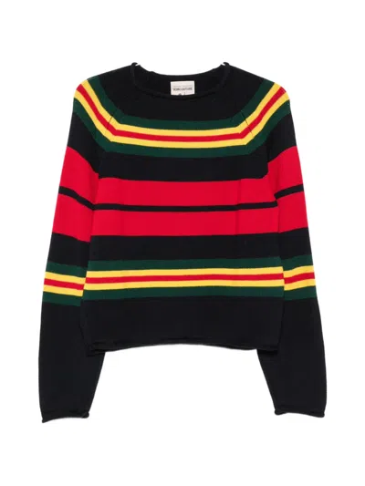 Semicouture Striped Sweater In Multi