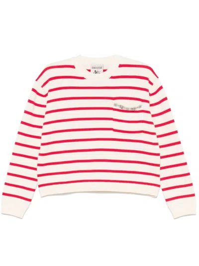 SEMICOUTURE STRIPED SWEATER