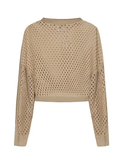 Semicouture Sweater In Camel Light
