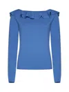 Semicouture Sweater In Danube